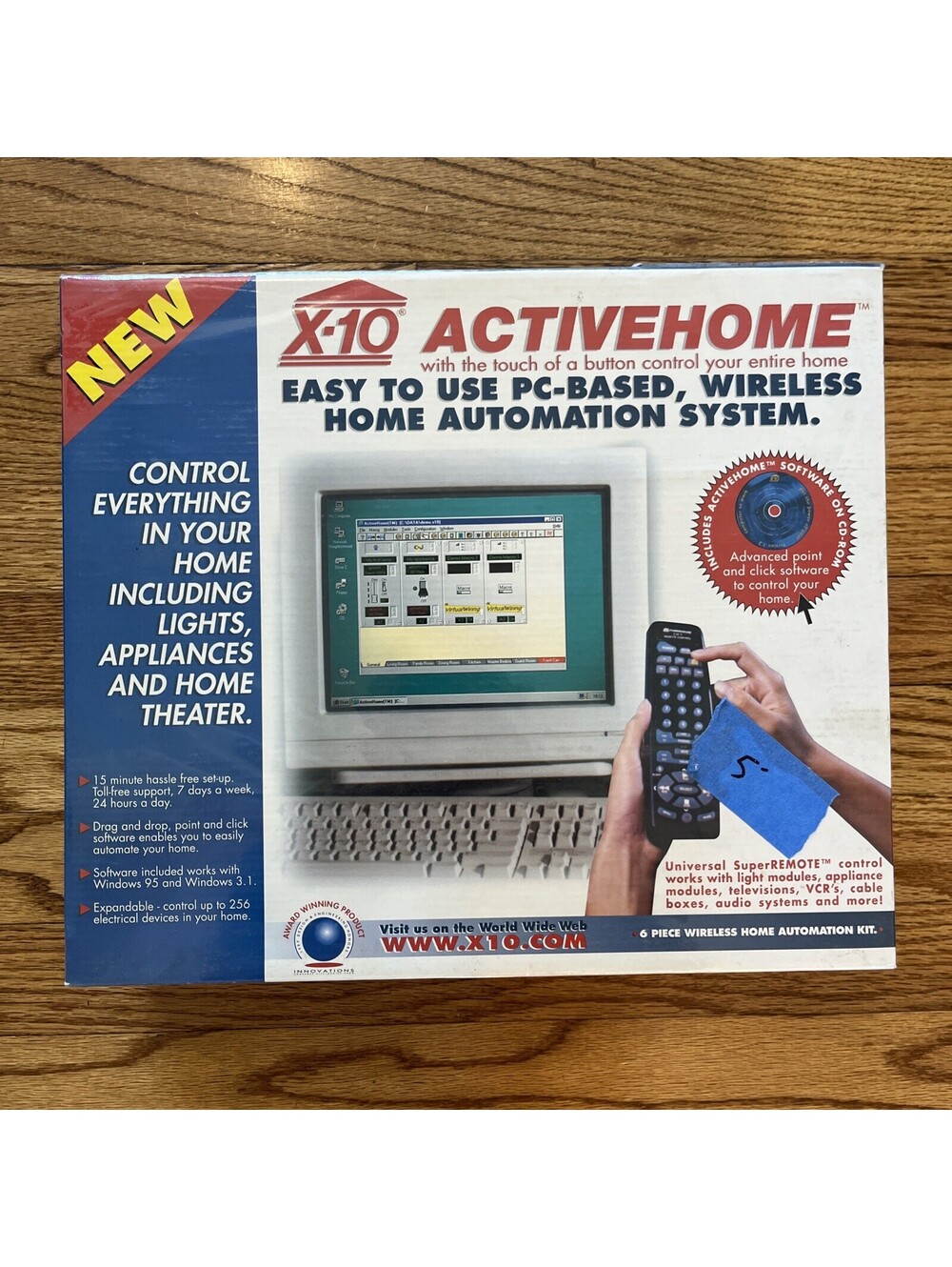 X10 ActiveHome Home Automation System PC Based CM11A - New Sealed